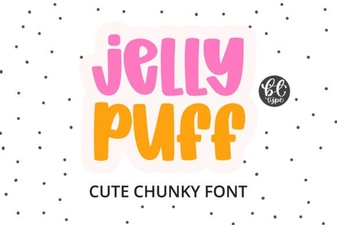 Jelly Puff Font: a Fun & Friendly Typography Choice