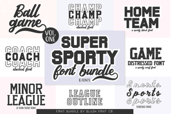 Super Sport Bundle: Designs Made for Speed