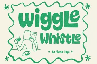 Get Creative with the Wiggle Whistle Font