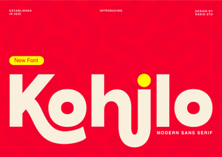 Kohilo Font: Creative Projects & Layout Ideas